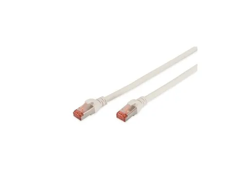 Патч-корд 0.5м, CAT 6 S-FTP, AWG 27/7, LSZH, white Digitus (DK-1644-005/WH)