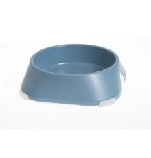Посуда для собак Fiboo Миска с антискользящими накладками L синяя (FIB0116)