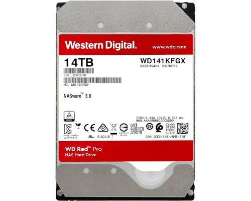 Жорсткий диск 3.5 14TB WD (WD142KFGX)