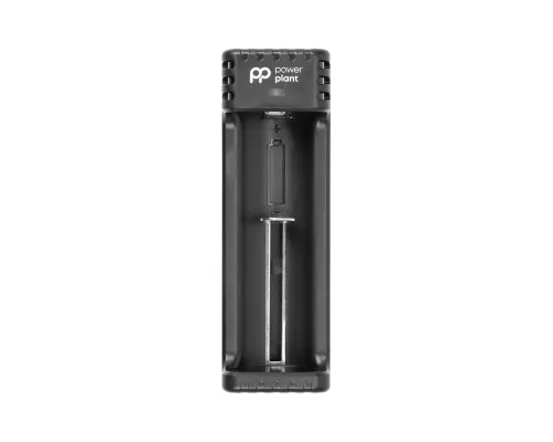 Зарядний пристрій для акумуляторів PowerPlant PP-U1BS (Li-ion / input DC 5V/2A) (AA620197)