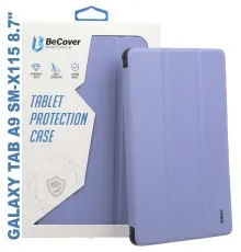 Чехол для планшета BeCover Soft Edge stylus holder Samsung Tab A9 SM-X115 8.7" Purple (710360)