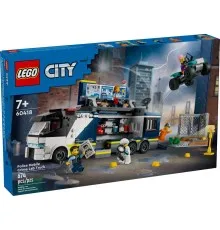 Конструктор LEGO City Пересувна поліцейська криміналістична лабораторія 674 деталей (60418)