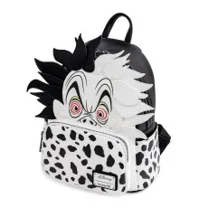 Рюкзак школьный Loungefly Disney - Villains Cruella De Vil Spots Cosplay Mini Backpack (WDBK1534)