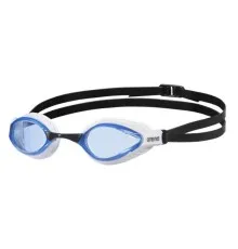 Окуляри для плавання Arena Airspeed 003150-102 блакитний, білий, чорний Уні OSFM (3468336363638)
