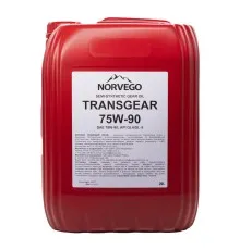 Трансмиссионное масло NORVEGO TRANSGEAR 75W90 20л