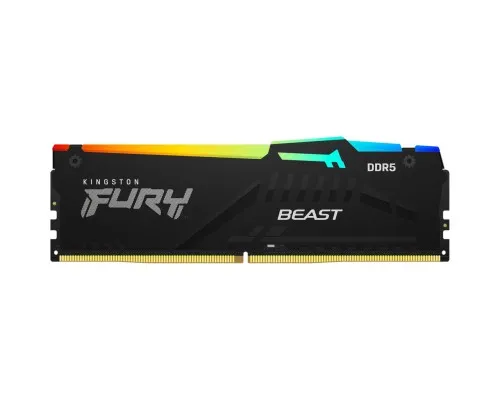 Модуль памяти для компьютера DDR5 16GB 6800 MHz Beast RGB XMP Kingston Fury (ex.HyperX) (KF568C34BBA-16)