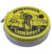 Средство для пропитки HEY-Sport для взуття Bergsteiger-Leather-Grease black 150 ml (20890000)