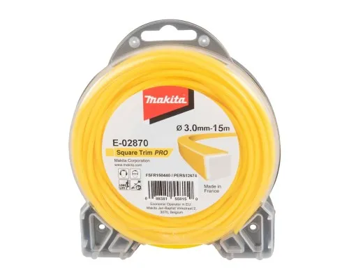 Жилка косильна Makita 3мм 15м (E-02870)