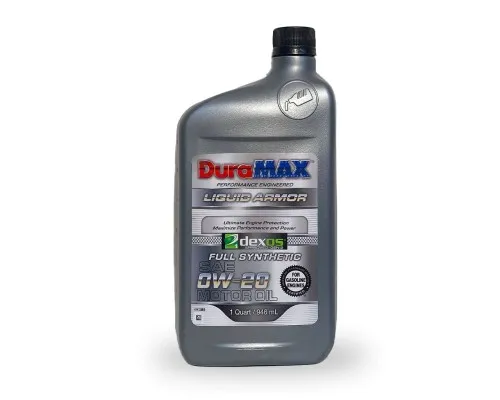 Моторна олива DuraMAX 0W20 DEXOS G2 SYN, 0,946 л