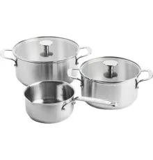 Набор посуды KitchenAid 5 предметів 16/20/24 см 1,5/3,1/4,8 л (CC005088-001)