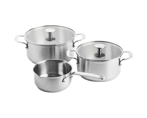 Набор посуды KitchenAid 5 предметів 16/20/24 см 1,5/3,1/4,8 л (CC005088-001)