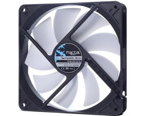 Кулер до корпусу Fractal Design Silent Series R3 140mm (FD-FAN-SSR3-140-WT)