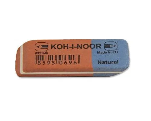 Гумка Koh-i-Noor combined eraser BlueStar, 6521/40 (6521040021KD)