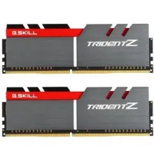 Модуль пам'яті для комп'ютера DDR4 16GB (2x8GB) 3200 MHz Trident Z Silver H/ Red G.Skill (F4-3200C16D-16GTZB)