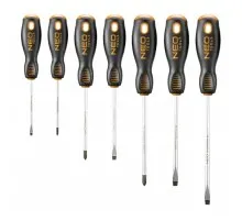 Набір викруток Neo Tools шліцьових, 7 шт. (04-206)