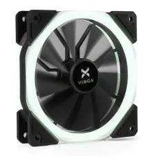 Кулер для корпуса Vinga LED fan-02 white