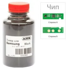 Тонер SAMSUNG SL-C430 40г+chip Black AHK (3202630)