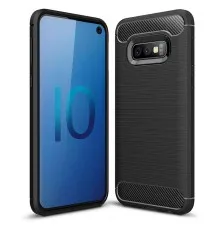 Чехол для мобильного телефона Laudtec для SAMSUNG Galaxy S10e Carbon Fiber (Black) (LT-GS10eB)