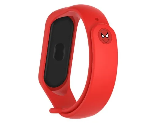 Ремешок для фитнес браслета Armorstandart Superhero Edition for Xiaomi Mi Band 4/3 Spider Man Red (ARM55063)