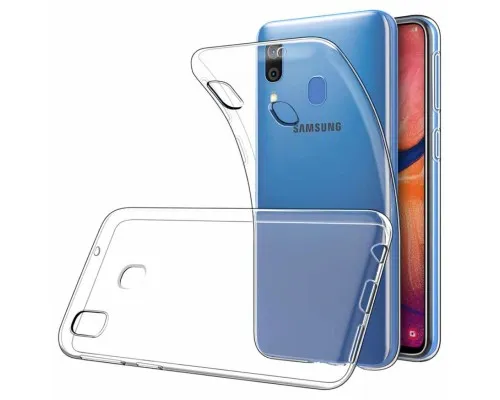 Чехол для мобильного телефона Laudtec для SAMSUNG Galaxy A20 Clear tpu (Transperent) (LC-A20C)