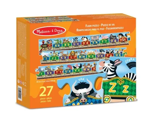 Развивающая игрушка Melissa&Doug Паровозик Алфавит 27 эл. (MD4420)