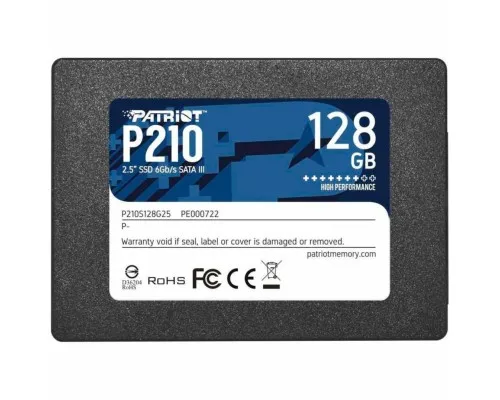 Накопичувач SSD 2.5 128GB Patriot (P210S128G25)