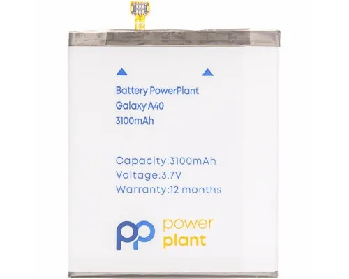 Акумуляторна батарея PowerPlant Samsung Galaxy A40 (EB-BA405ABE) 3100mAh (SM170692)