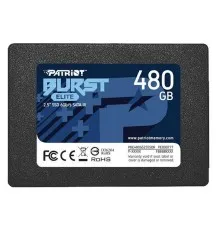 Накопитель SSD 2.5" 480GB Burst Elite Patriot (PBE480GS25SSDR)