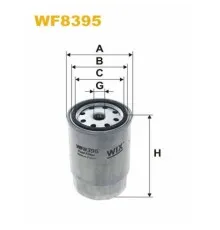 Фільтр паливний Wixfiltron WF8395