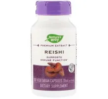 Трави Nature's Way Гриби Рейша, Reishi, Standardized, 376 mg, 100 капсул (NWY-62700)