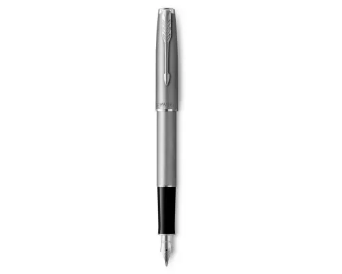 Ручка перьевая Parker SONNET 17 Essentials Stainless Steel CT  FP F (83 811)