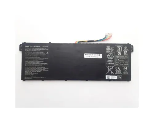 Акумулятор до ноутбука Acer AC14B7K Aspire A315/A515, 3220mAh (50.7Wh), 4cell, 15.28V, L (A47540)