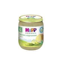 Детское пюре HiPP Organic Кабачок з картоплею, 125 г (9062300131182)
