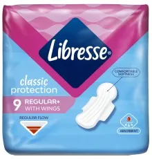 Гигиенические прокладки Libresse Classic Protection Regular 9 шт. (7322541233390)