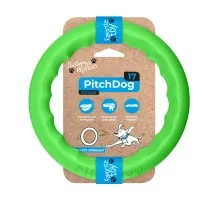 Игрушка для собак Collar PitchDog Кольцо для апортировки 17 см салатовое (62365)