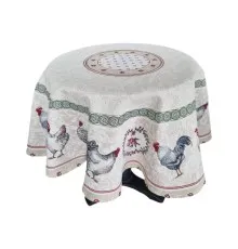 Скатертина Прованс Курочки 95х100 (4823093438309)
