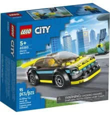 Конструктор LEGO City Электрический спортивный автомобиль 95 деталей (60383)