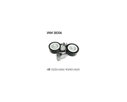 Ролик натягувача ременя SKF VKM 38306