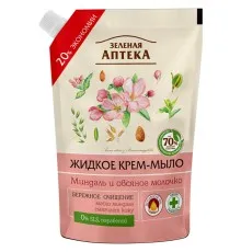 Рідке мило Зелена Аптека Мигдаль і вівсяне молочко дой-пак 460 мл (4823015935428)