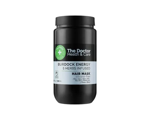 Маска для волосся The Doctor Health & Care Burdock Energy 5 Herbs Infused Репяхова сила 946 мл (8588006041620)