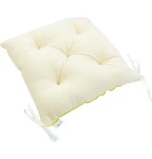 Подушка на стілець MirSon 28-0004 Cream Velvet 40х40 см (2200006185888)