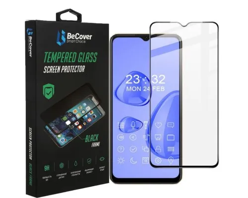 Скло захисне BeCover Oppo A57s Black (708550)