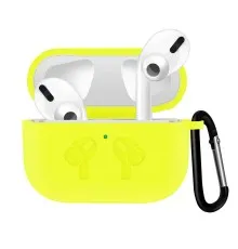 Чохол для навушників BeCover Silicon Protection для Apple AirPods Pro Yellow (704506)