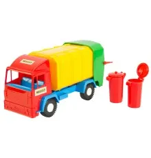 Спецтехніка Tigres "Mini truck" сміттєвоз жовтий (39211)