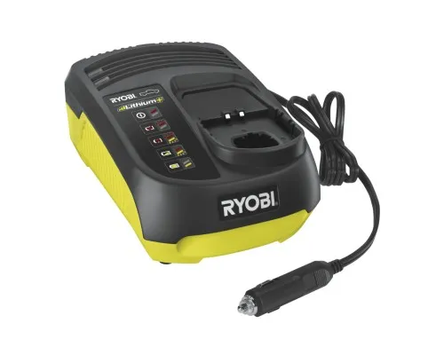Зарядний пристрій для акумуляторів інструменту Ryobi RC18118C, 18В ONE+, з живленням від автомобільної мережі 12V (5133002893)