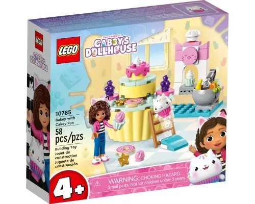 Конструктор LEGO Gabbys Dollhouse Веселая выпечка с Кексиком (10785)