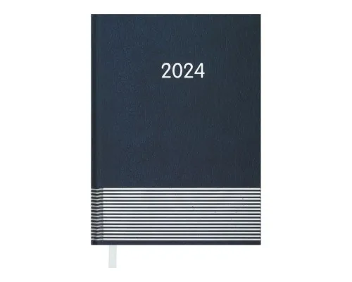 Тижневик Buromax датований 2024 PARALLEL A5 синій (BM.2107-02)