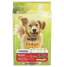 Сухой корм для собак Purina Friskies Active с говядиной 10 кг (7613031395484)