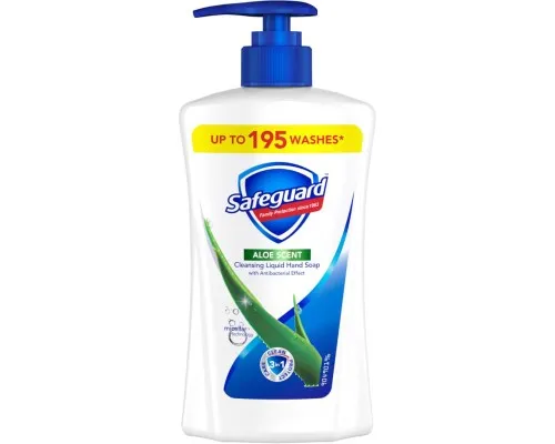 Рідке мило Safeguard Алое 390 мл (8006540865538)