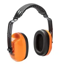 Захисні навушники Neo Tools SNR 25дБ, категорія III, 0.18кг, помаранчеві (97-561)